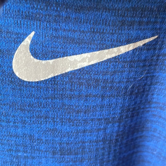 Nike Men Pacer HZ Flash 1/4 Zip Running Long Sleeve  Blue  Size XL Dri Fit - Picture 4 of 7